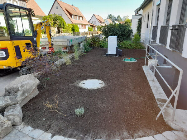 Gartenneugestaltung durch Flo Nowak in Schorndorf